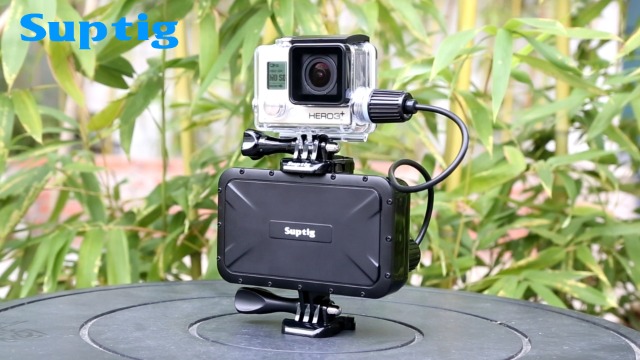 Amazon.com : Suptig Waterproof Case Charging Case for GoPro Hero 4